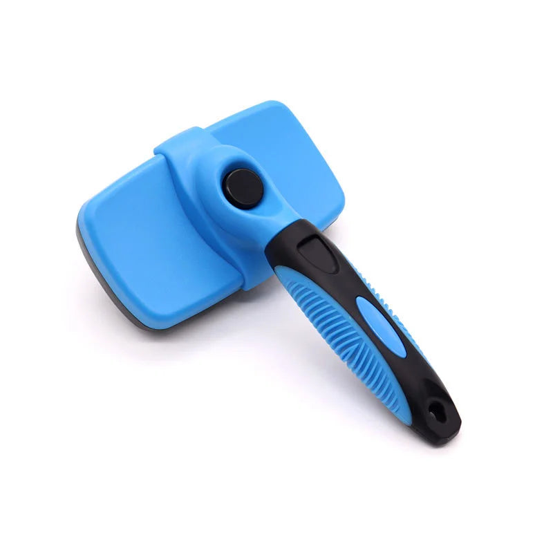 Self Cleaning Pet Brush For Dogs And Cats Gentle Hair Removal Comb