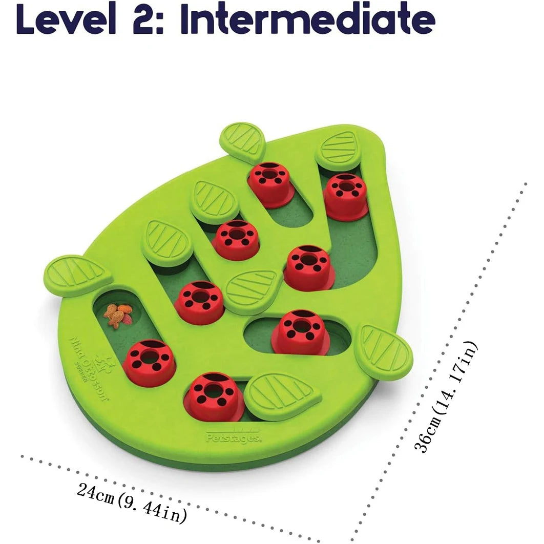 Rainy Day Puzzle And Play Interactive Cat Treat Toy And Scratch Board