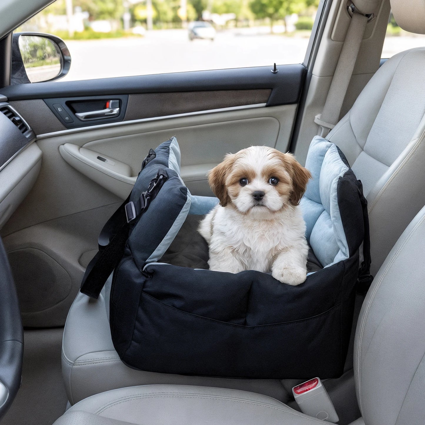 Dog Car Seat Travel Bed And Carrier For Small Dogs Up To 10 Kg