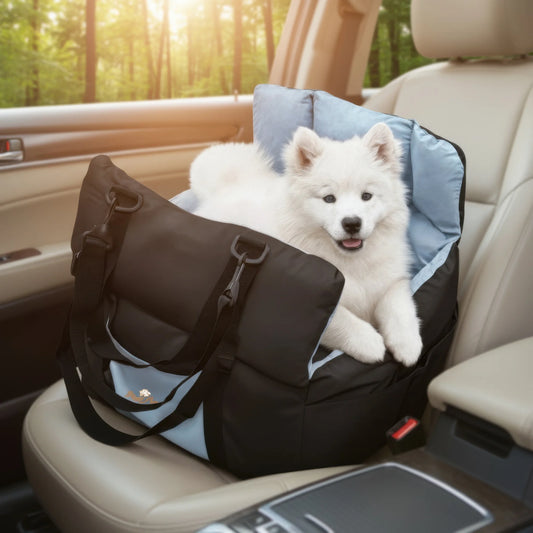 Dog Car Seat Travel Bed And Carrier For Small Dogs Up To 10 Kg