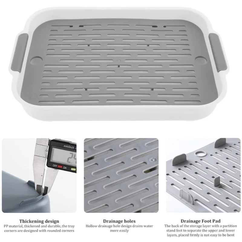 Durable Corner Rabbit Litter Box for Small Pets and Guinea Pigs