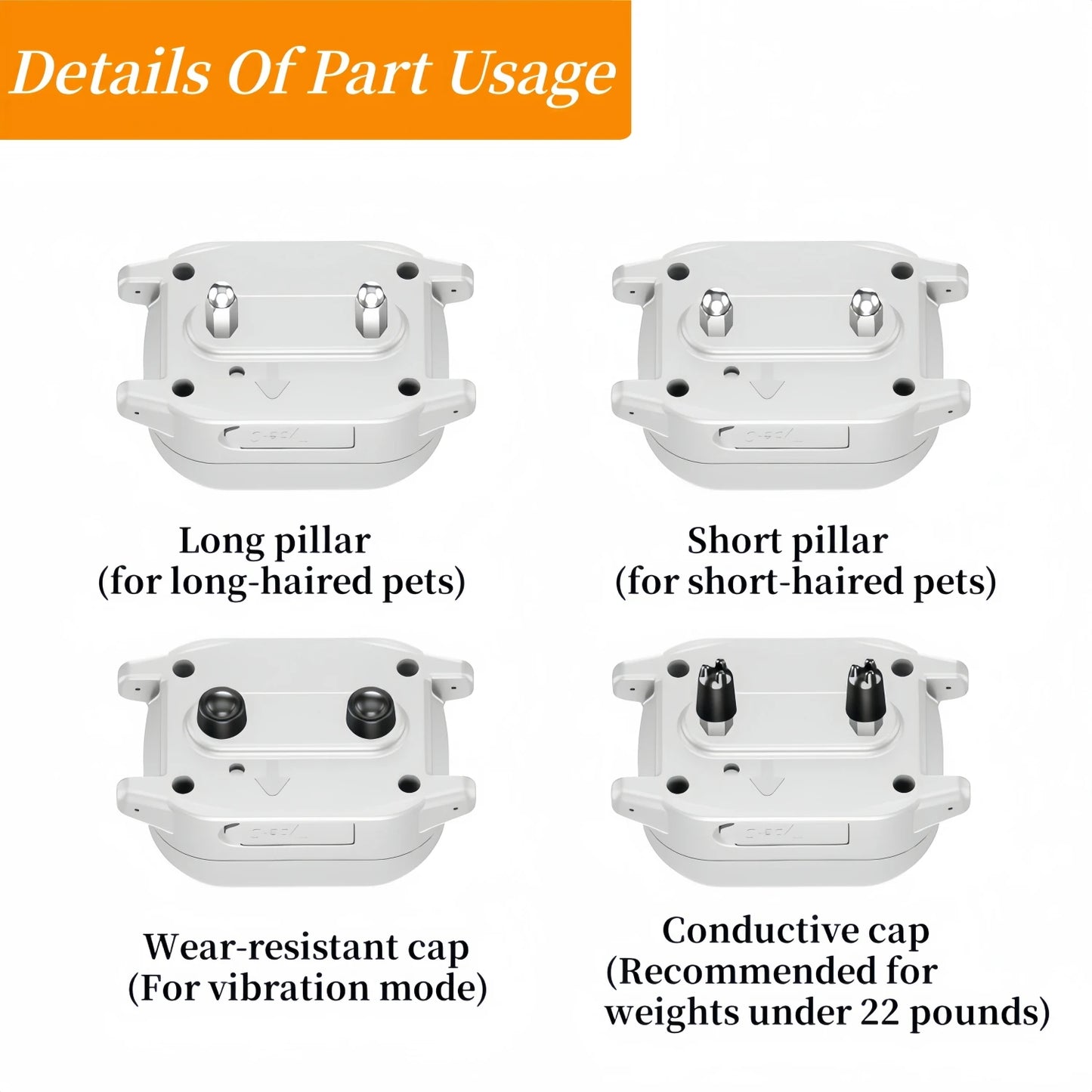 YHLC 3300ft Automatic Bark Deterrent Collar Rechargeable Training Tool For Dogs