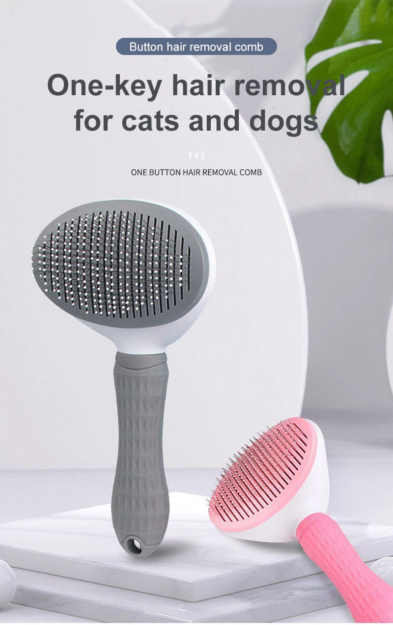 Dog Hair Remover Brush For Long Hair Pets Cat Hair Cleaner Grooming
