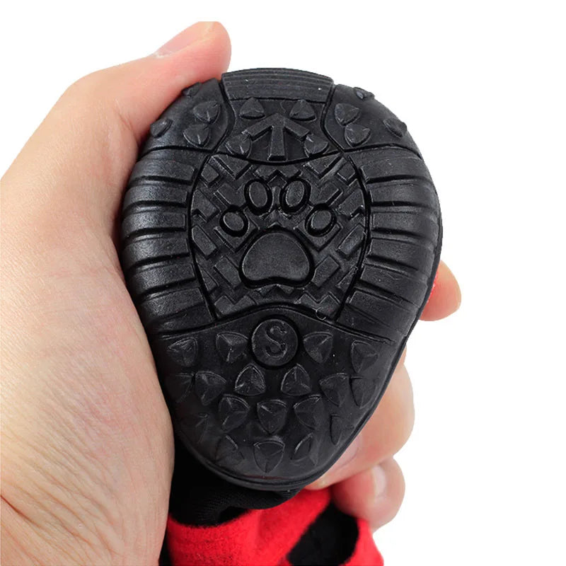Waterproof Non Slip Dog Boots Winter Outdoor Snow Shoes For Large Dogs