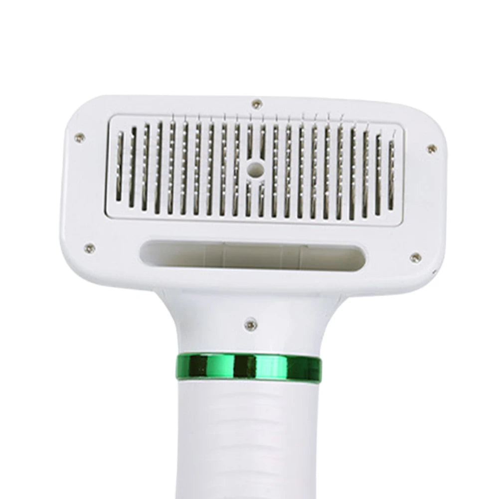 2 In 1 Dog Hair Dryer Comb Pet Grooming Tool With Adjustable Temperature
