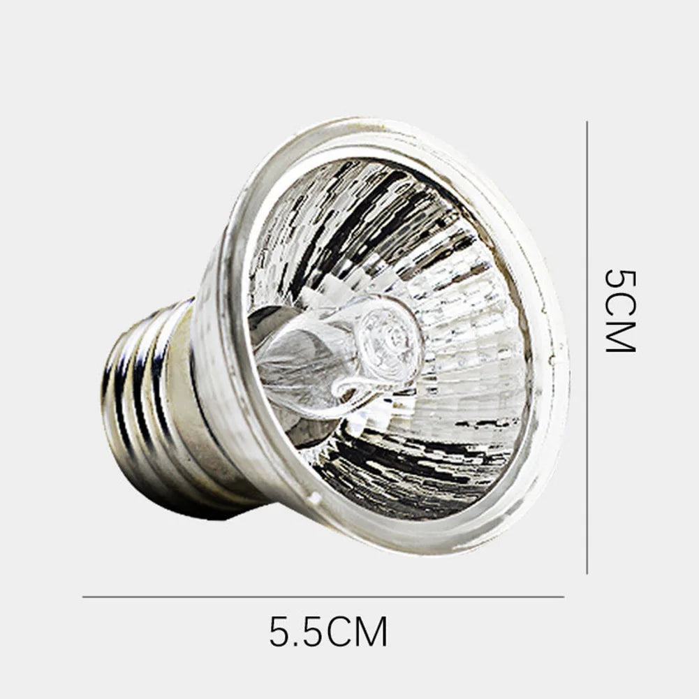 1-5PC 25W 50W 75W UVA+UVB Pet Reptile Heating Lamp Heat Light Bulb Turtle Lizard Heater Bulb Full Spectrum Sunlamp for Amphibian