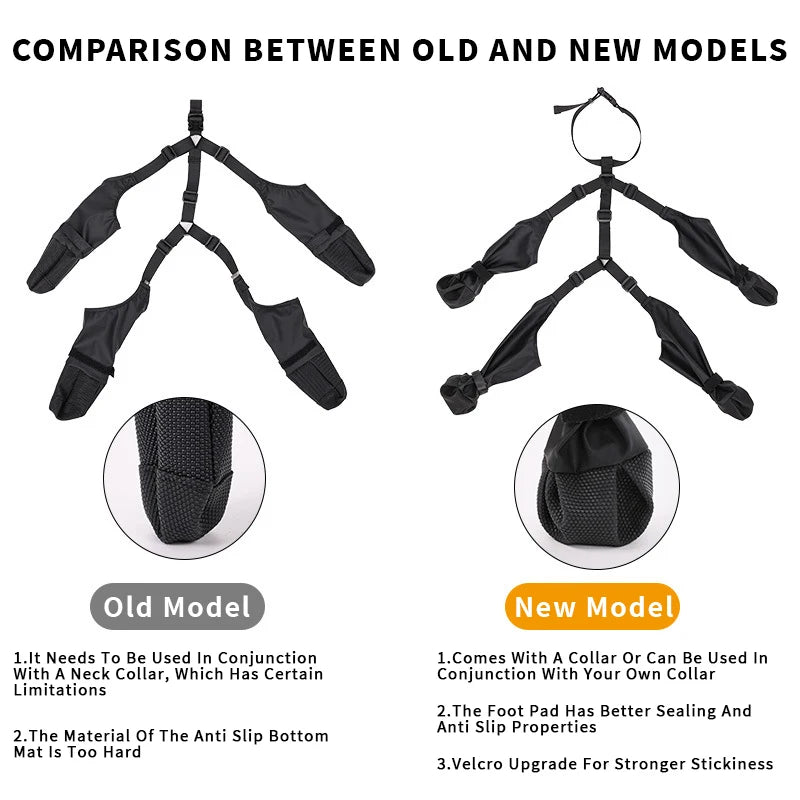 Waterproof Dog Boots Outdoor Galosh Booties For Pet Safety And Comfort