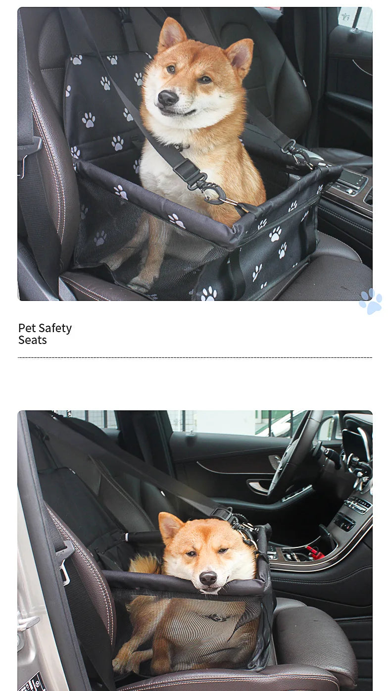 Waterproof Pet Car Seat Cushion For Dogs And Cats Rear Seat Safety Pad