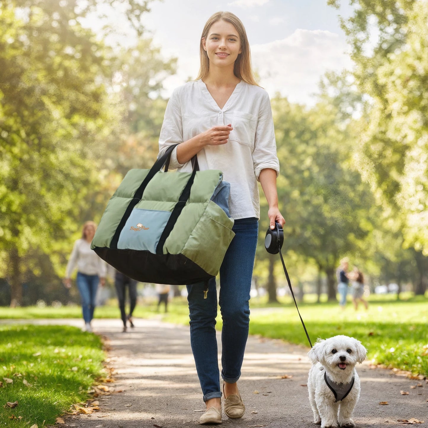 Dog Car Seat Travel Bed And Carrier For Small Dogs Up To 10 Kg
