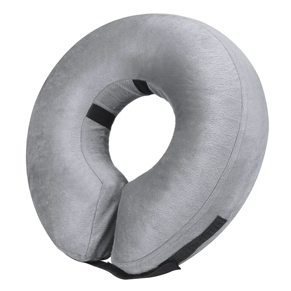 Inflatable Dog Recovery Collar After Surgery Soft Protective Cone For All Dogs