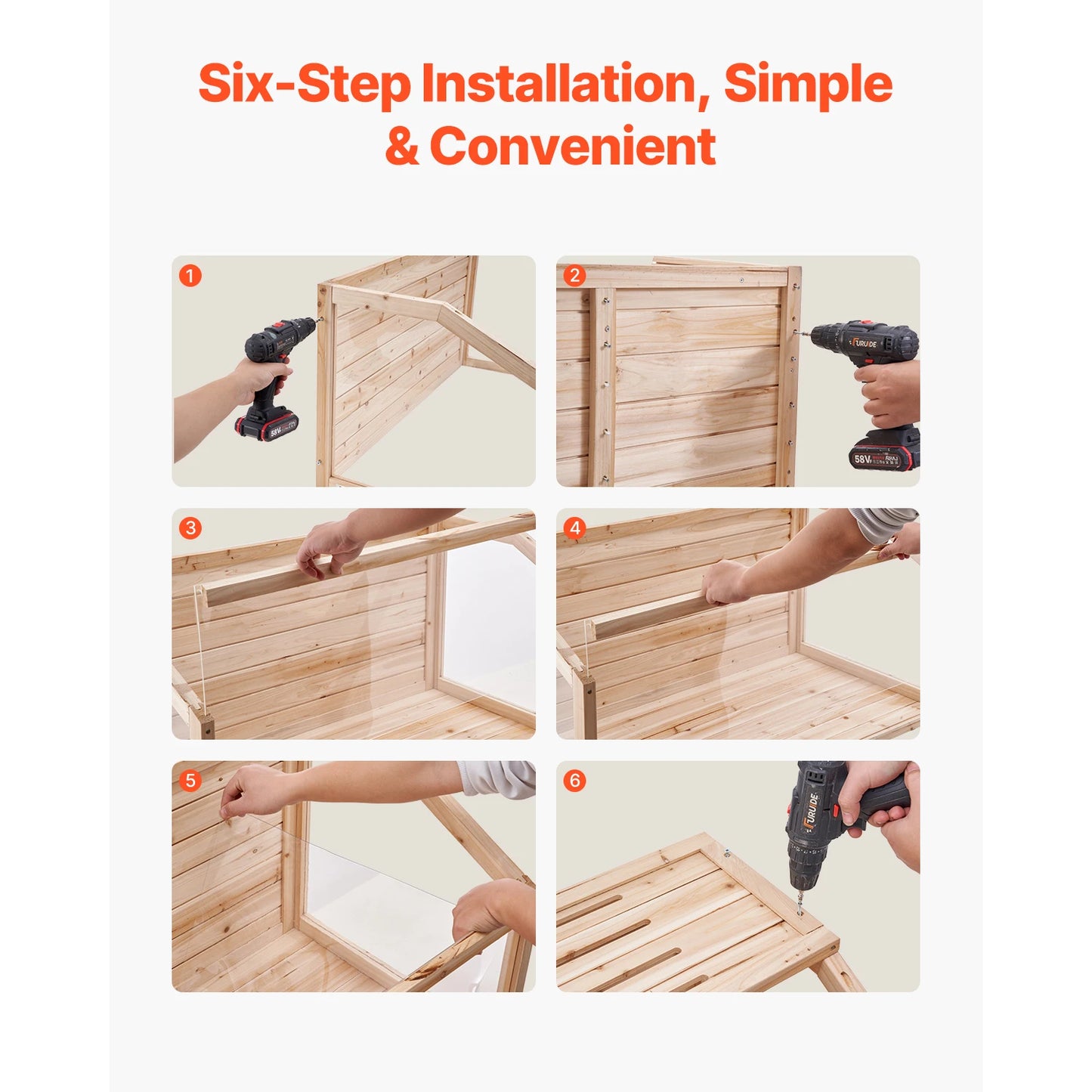 Wooden Hamster Cage With 270 Degree Viewing And Openable Top Ventilated Habitat