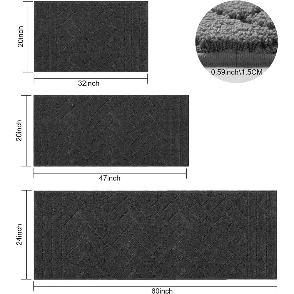 Mud Trapper Dog Door Mat Large Absorbent Non Slip Indoor Rug For Muddy Paws