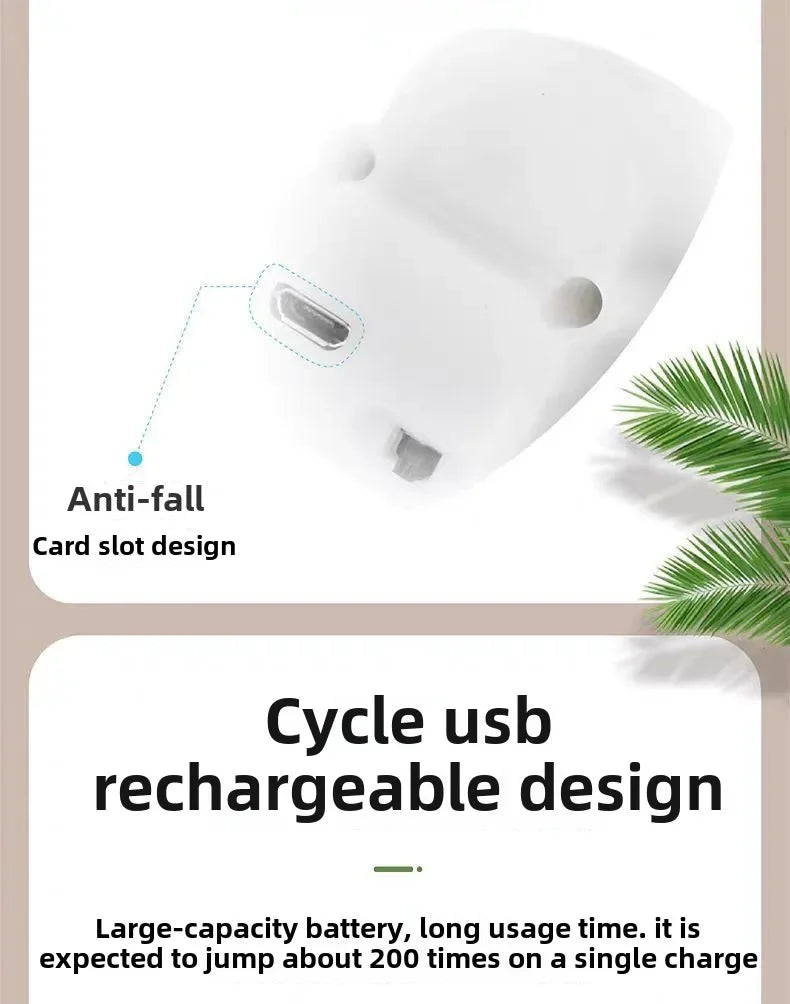 Catnip Interactive Squeaky Plush Bird Toy USB Rechargeable for Cats