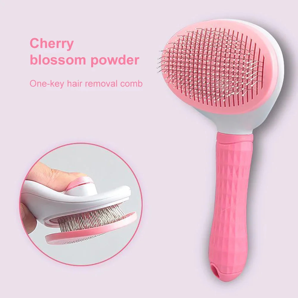 Dog Hair Remover Brush For Long Hair Pets Cat Hair Cleaner Grooming