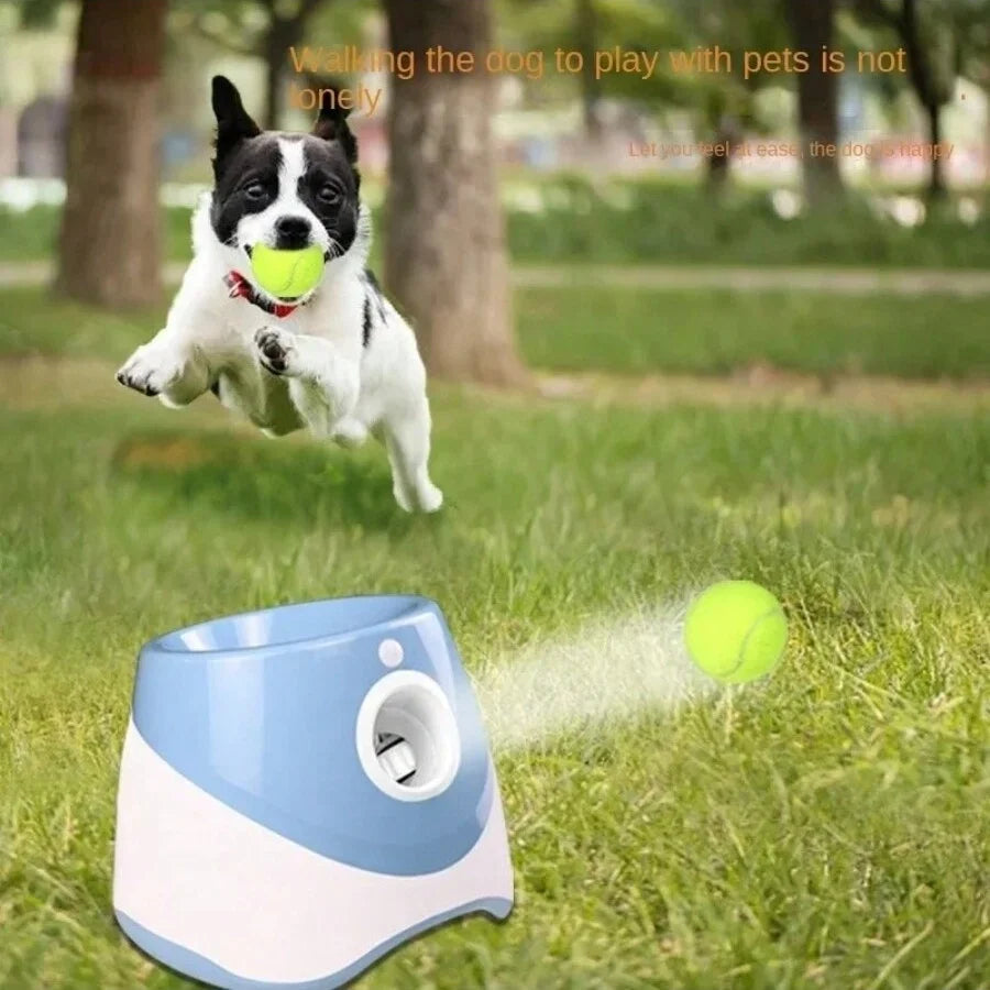Automatic Dog Ball Launcher USB Rechargeable Chase Toy For Dogs