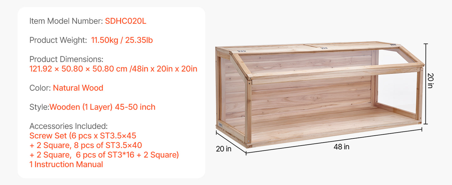 Wooden Hamster Cage With 270 Degree Viewing And Openable Top Ventilated Habitat