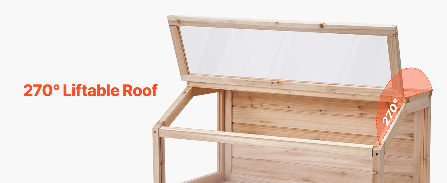 Wooden Hamster Cage With 270 Degree Viewing And Openable Top Ventilated Habitat